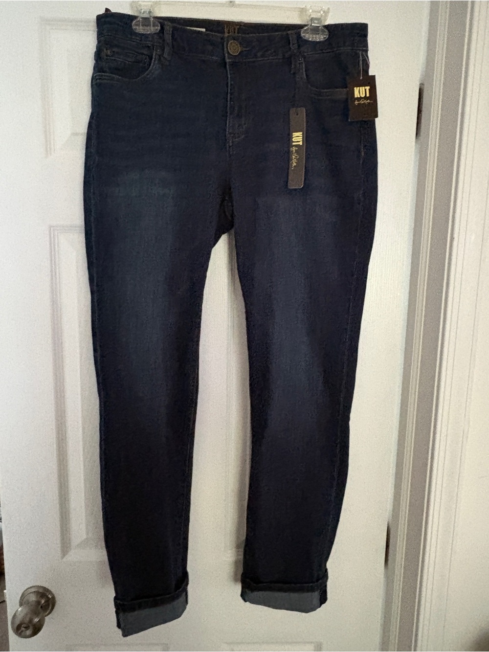 Kut from the Kloth Navy Indigo Boyfriend Jeans